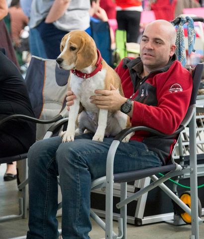 Audrey bei der IHA Obwerwart