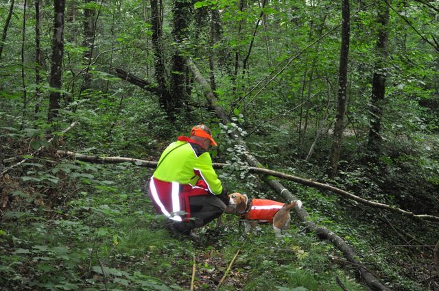 Michael mit Curtis bei der Schweißarbeit