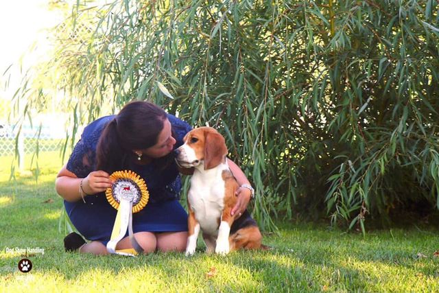 Nora bei der IHA in Brno