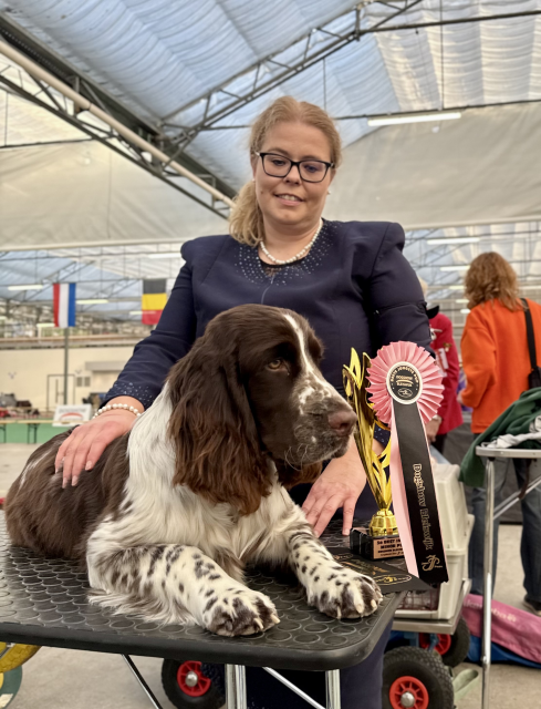 Flasch auf der CACIB Bleiswijk 2024